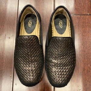 UGG fur lined moccasins